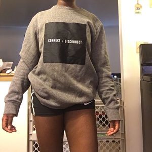 Men’s H&M Connect/Disconnect Sweatshirt